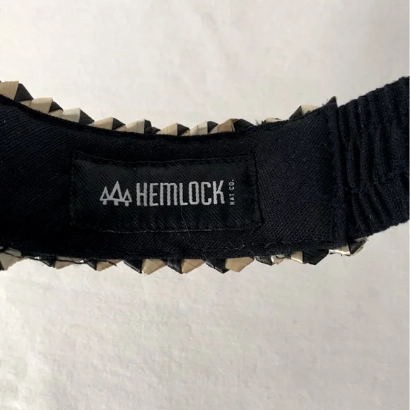 Hemlock 100% Straw Hat Visor - Picture 4 of 7